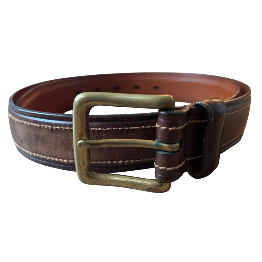 Men's Coach Leather Belt 36"